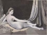 Jean Auguste Dominique Ingres Odalisque in Grisaille USA oil painting artist